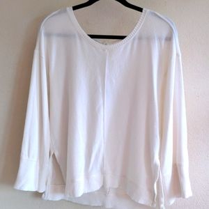 Anthro's Saturday Sunday Keyhole Tie Sweater